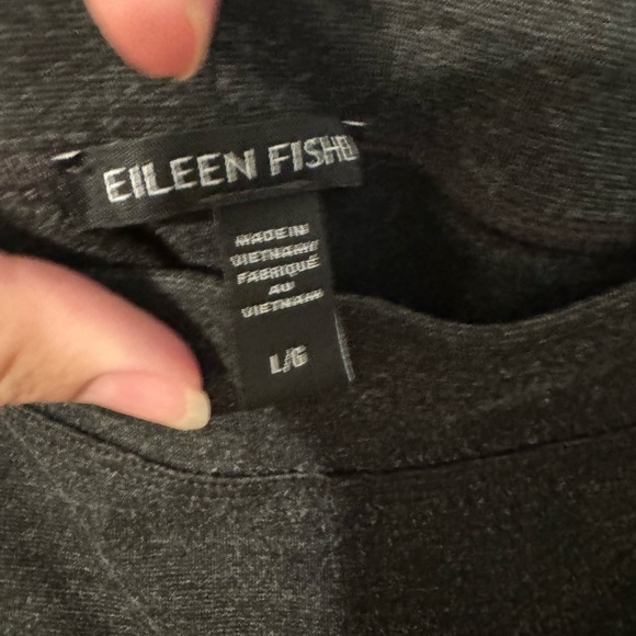 Eileen fisher size large tencell pants- charcoal grey - Picture 6 of 9